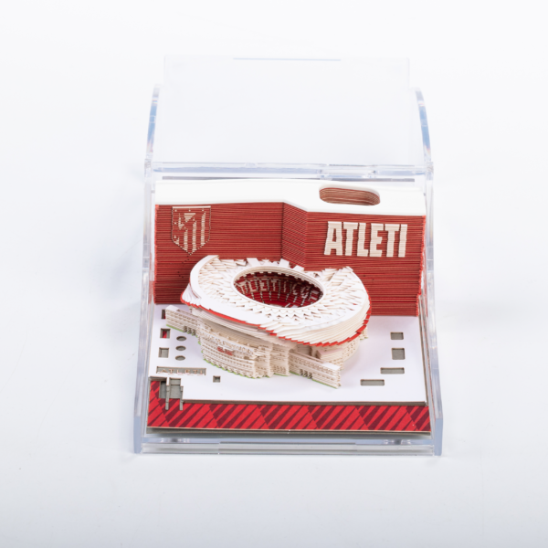 Bloc de notas 3D AtletI Estadio Metropolitano
