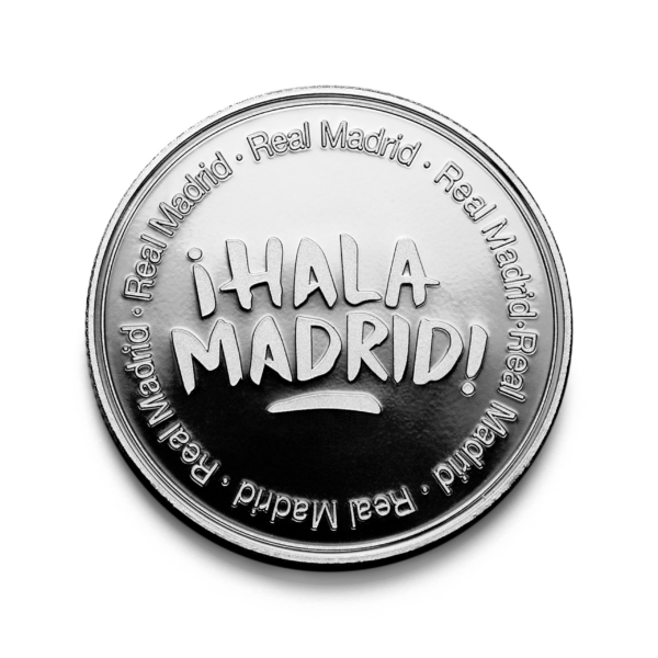 Moneda Oficial Real Madrid Coleccionable Hala Madrid Níquel
