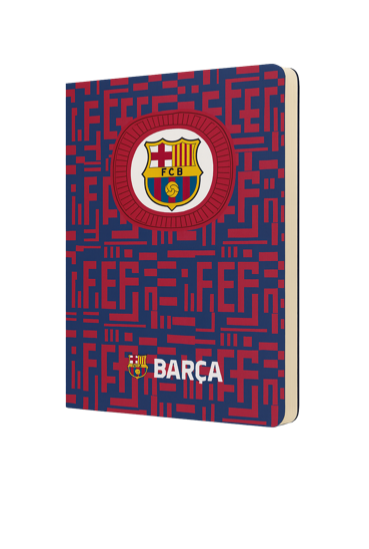 Cuaderno Oficial FC Barcelona en 3D AzulGrana (A5)