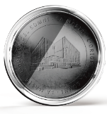 Moneda Oficial FC Barcelona Coleccionable la Masia