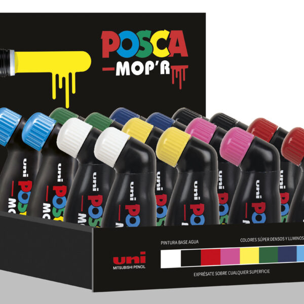 EXPOSITOR POSCA MOP'R 16 PCS