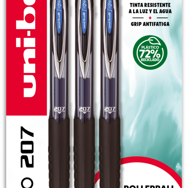 BLISTER UMN-207E 3P AZUL