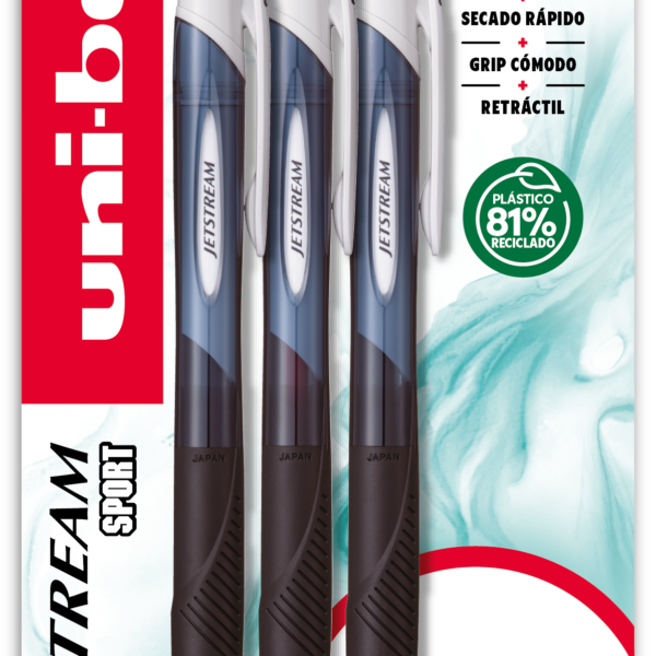 BLISTER SXN-150E 3P NEGRO/AZUL/ROJO