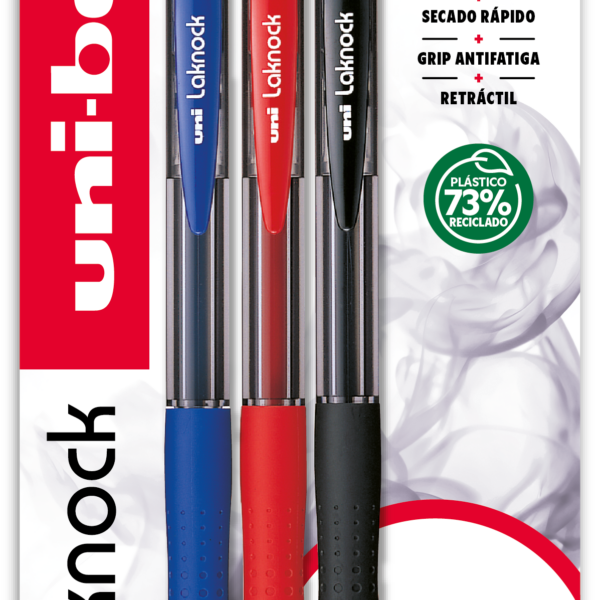 BLISTER SN-100 NEGRO/AZUL/ROJO