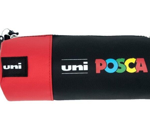 ESTUCHE TELA POSCA ROJO