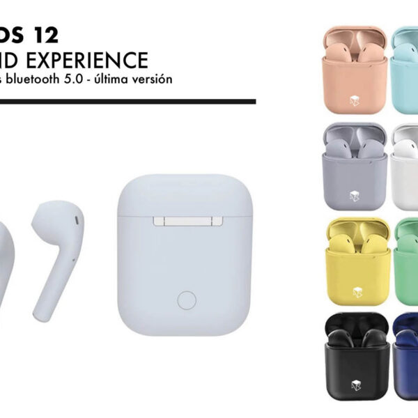 AURICULARES INPODS 12 BLUETOTH 5.0 8 COL.
