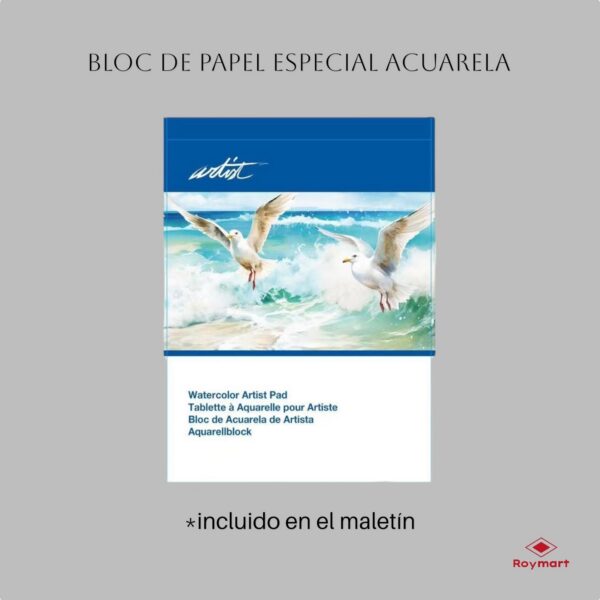 MALETIN INICIACION ARTIST PINTURA ACUARELA,28 PZAS