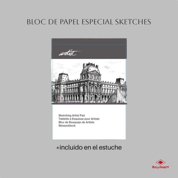 MALETIN INICIACION ARTIST DIBUJO CLASICO,31 PZAS.