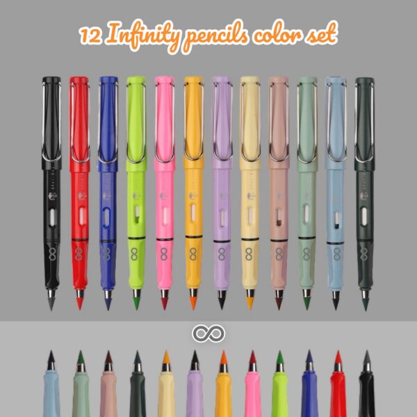 ESTUCHE 12 LAPICES INFINITOS COLOR