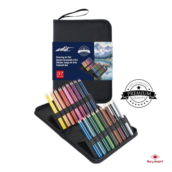 ESTUCHE 36 COL. LAPICES PREMIUM COLOR PENCIL STAND