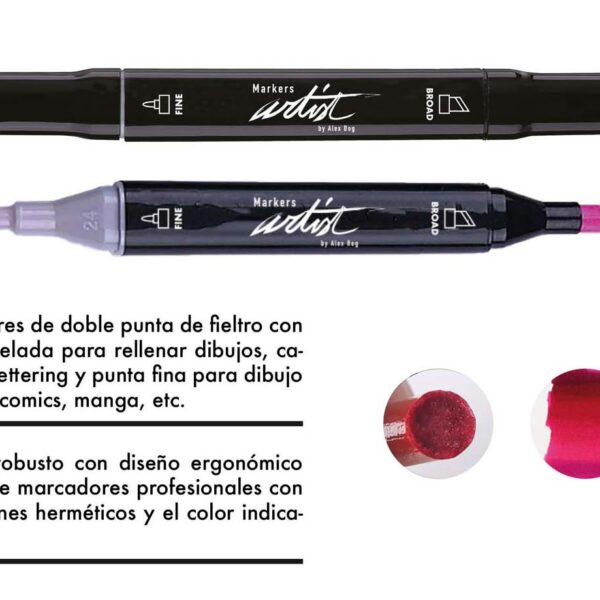 LUXURY CANVAS GAMA ARTIST 30 COLORES