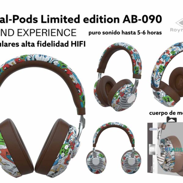 AURICULARES LIM.EDITION TWS SPORT GRAFFITI