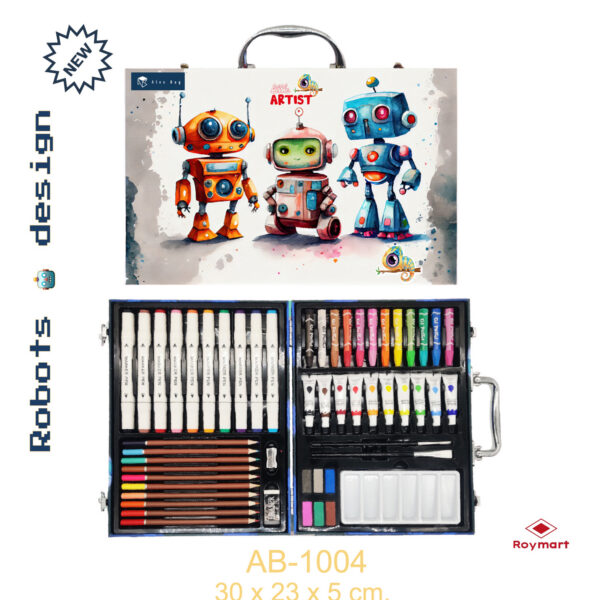 SET ART STUDIO 53 PIEZAS ARTIST ROBOTS