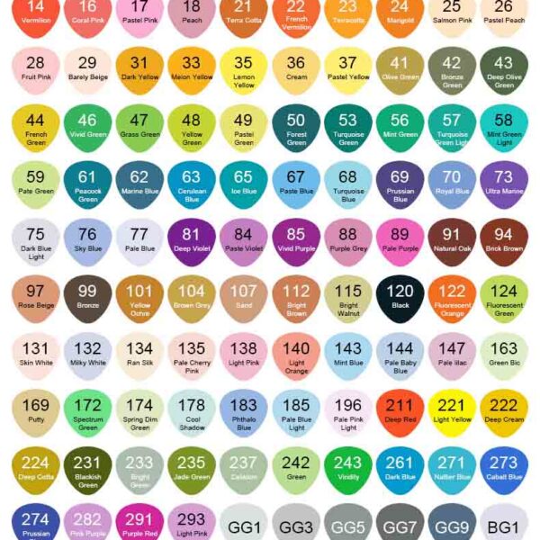 LUXURY CANVAS GAMA ARTIST 120 COLORES