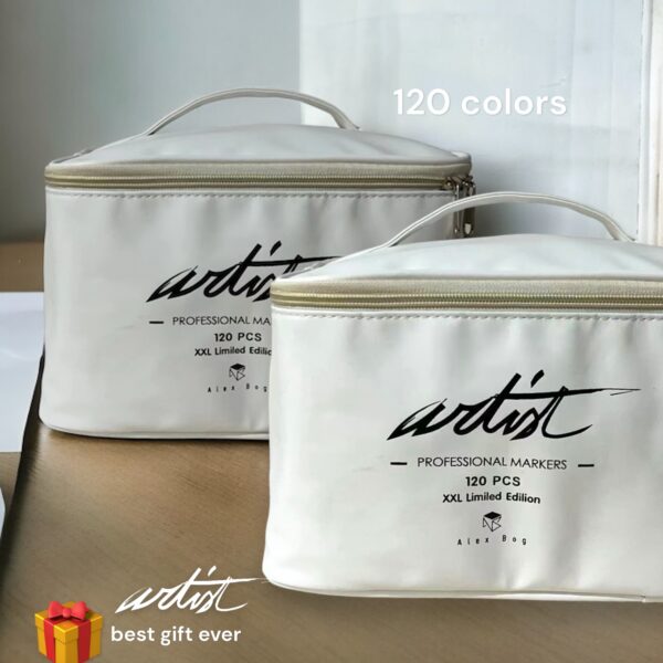 CANVAS LUXE PROFESSIONAL BRUSH MARKER 120 COLORES