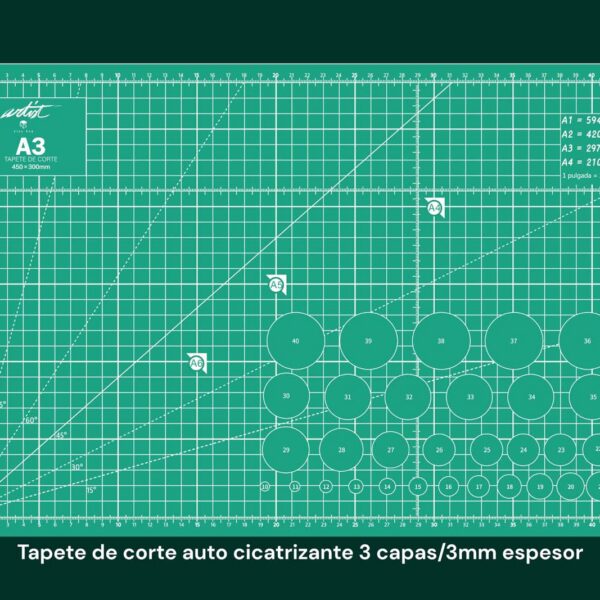 TAPETE DE CORTE VADE ARTIST A3,3mm