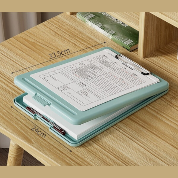 CARPETA BASE ESCRITURA CON CLIP,4 COLORES