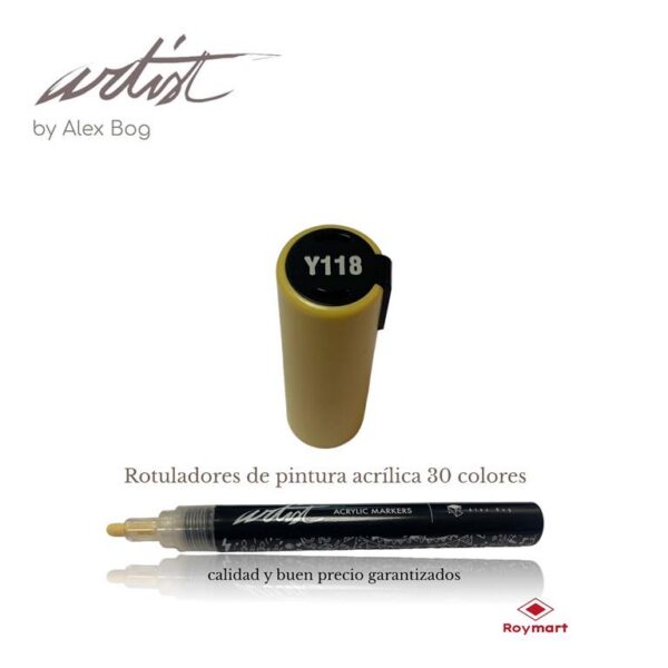 ESTUCHE 12 ROTUL.ACRILICO Y118 AMAR PASTEL