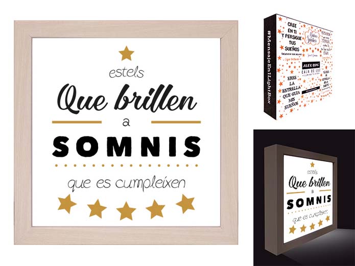 CAJA LUZ CAT. , QUE BRILLEN A SOMMIS...