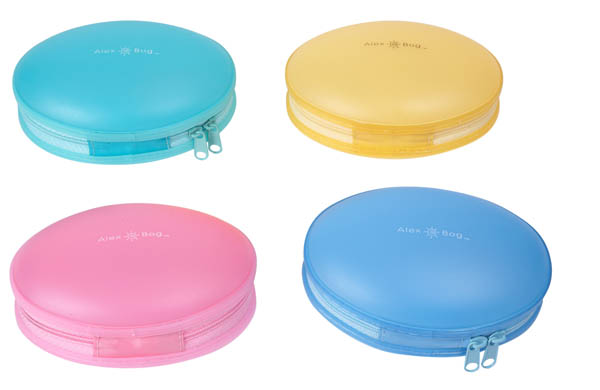 EST.PLAST.OVAL TRANSP.COLORES