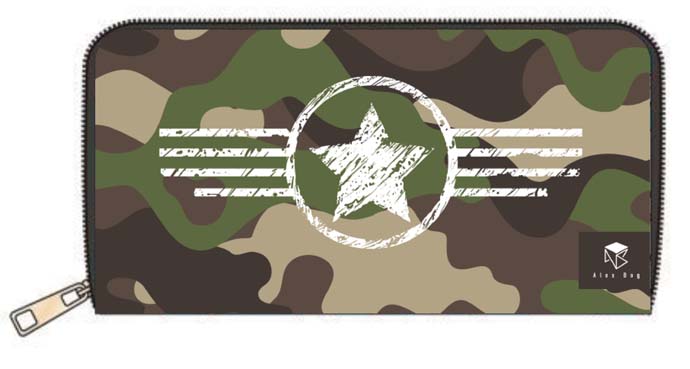 BILLETERO LARGO GREEN ARMY