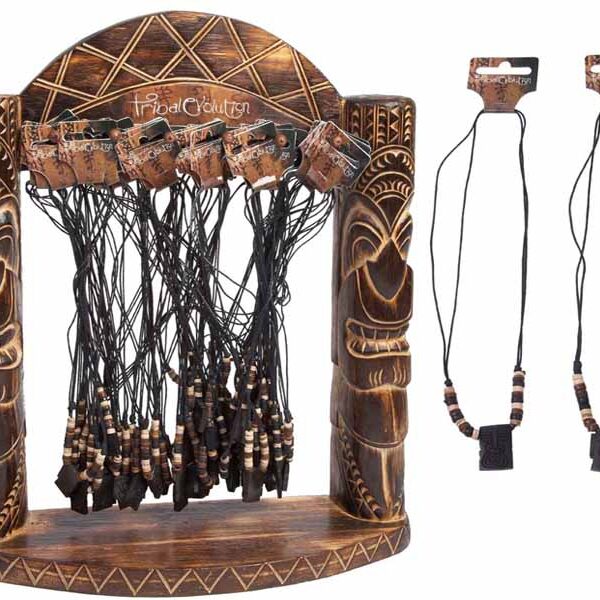 EXP.TOTHEM 96 COLGANTES MASCARA TRIBAL