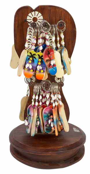 DISPLAY SLIPPER 96 LLAVEROS CHANCLA