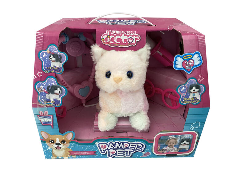 SET MASCOTA CAT CON SONIDO DOCTOR
