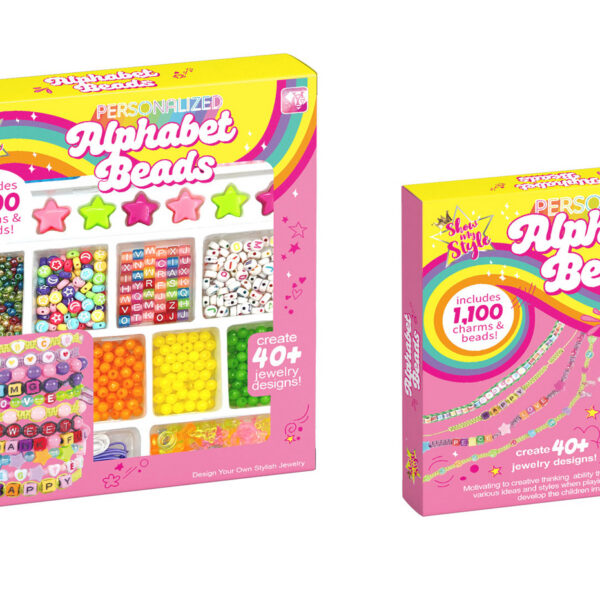 SET MONTA TUS JOYAS ALPHABET BEADS
