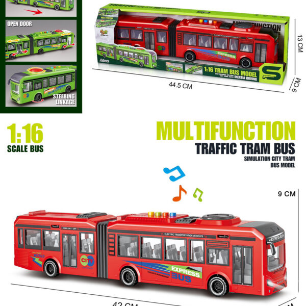 BUS DOBLE MULTIFUNCION LUZ Y SONIDO