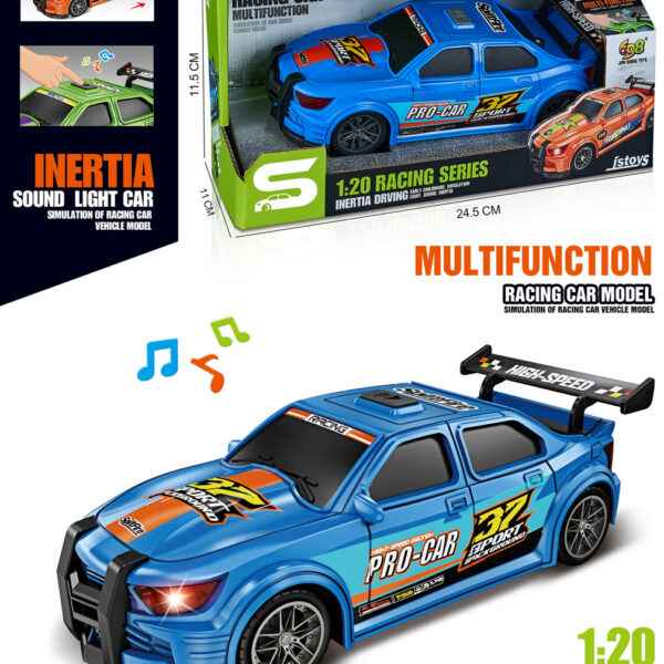 RACING CAR MULTIFUNCION LUZ Y SONIDO