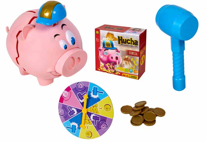 JUEGO FAMILIA HUCHA CERDITO