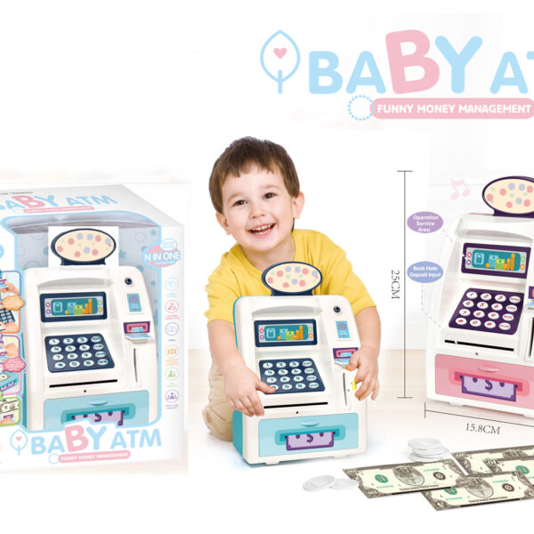 CAJA REGISTRADORA INFANTIL CON LUZ Y SONIDO