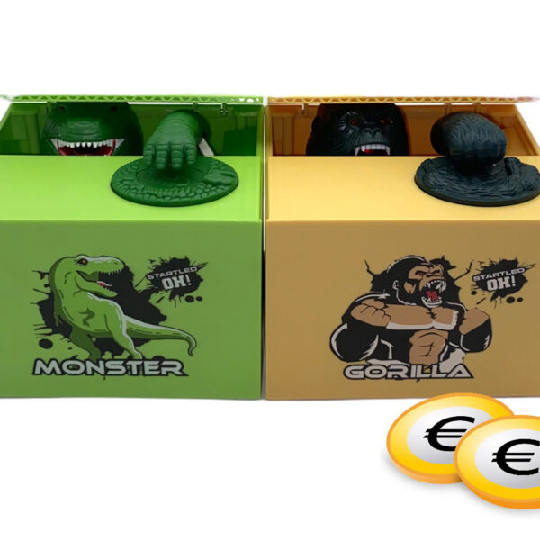 HUCHA GUARDAMONEDAS MONSTERS SURTIDOS,2 MODELOS