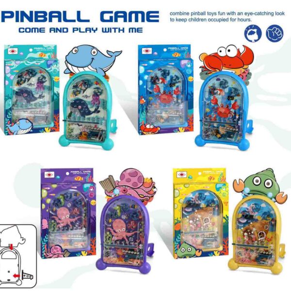 PINBALL GAME ANIMALES MARINOS,4 MODELOS
