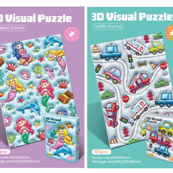 PUZZLE INFANTIL 120 PIEZAS ,2 MODELOS SURTIDOS