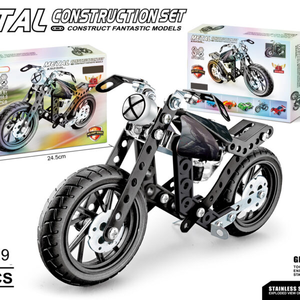 PUZZLE CONSTRUCCION SET MOTO ,117 PZAS.