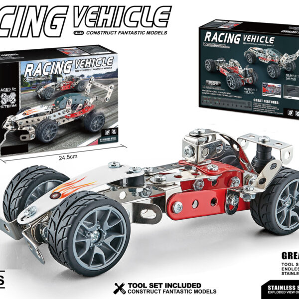PUZZLE CONSTRUCCION RACING VEHICLE ,105 PZAS.