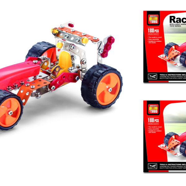 PUZZLE CONSTRUCCION COCHE CARRERA VINTAGE,188 PZS.