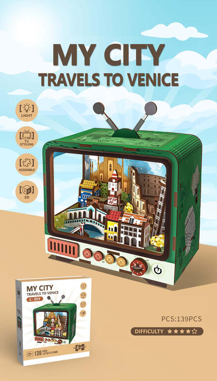 PUZZLE MADERA 139 PIEZAS MY CITY VENEZIA