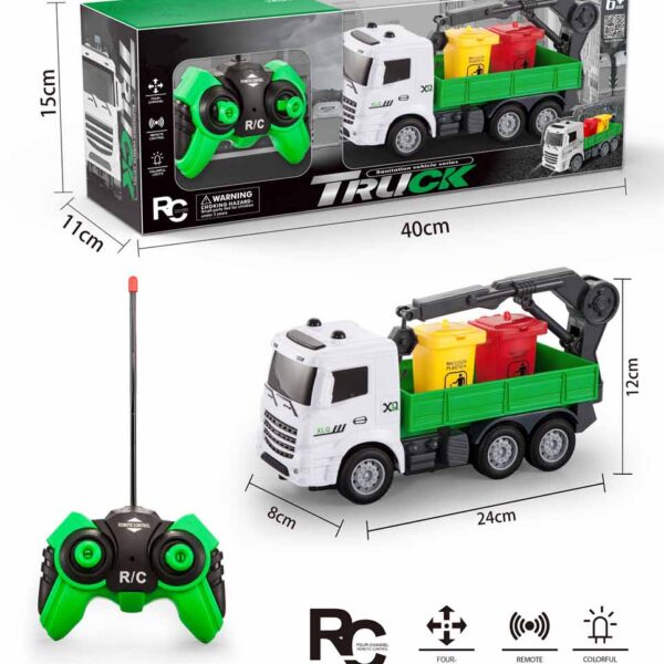 CAMION RADIO CONTROL RECICLAJE
