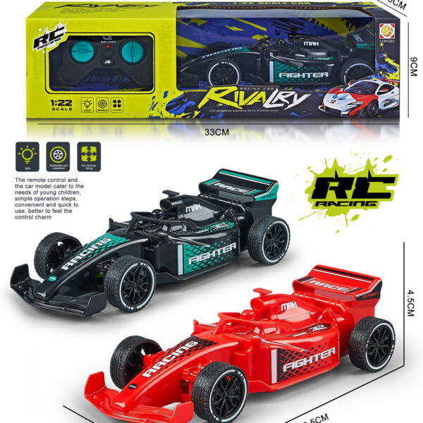 COCHE R/C F1 CON SONIDO ESCALA 1:22,2 COLORES