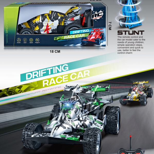 COCHE R/C F1 CON LUZ ESCALA 1:32