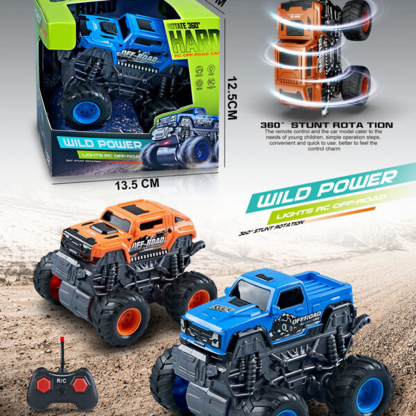 CAMION MONSTER R/C CON LUZ ESCALA 1:32