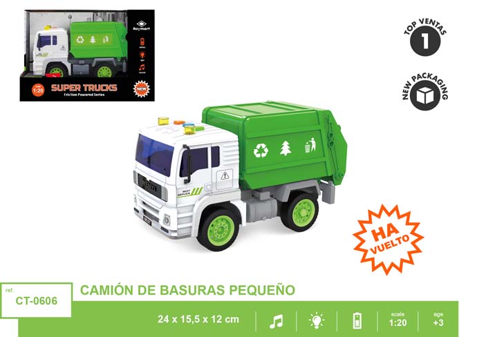 CAMION ECOLOGICO PEQ. RECICLAJE BASURAS