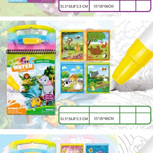 MAGIC WATER BOOK BROTHERS ,3 MODELOS