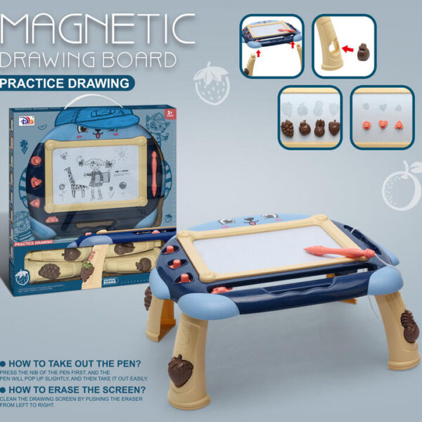 MESA CON PIZARRA MAGICA MAGNETICA MY DRAWING