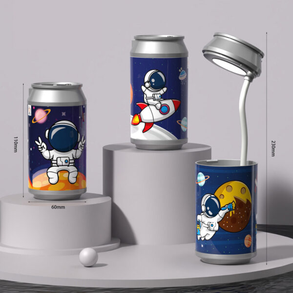 LAMPARA LATA SOBREMESA ESPACE 3 MODELOS