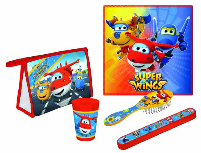 SET ASEO VIAJE SUPER WINGS