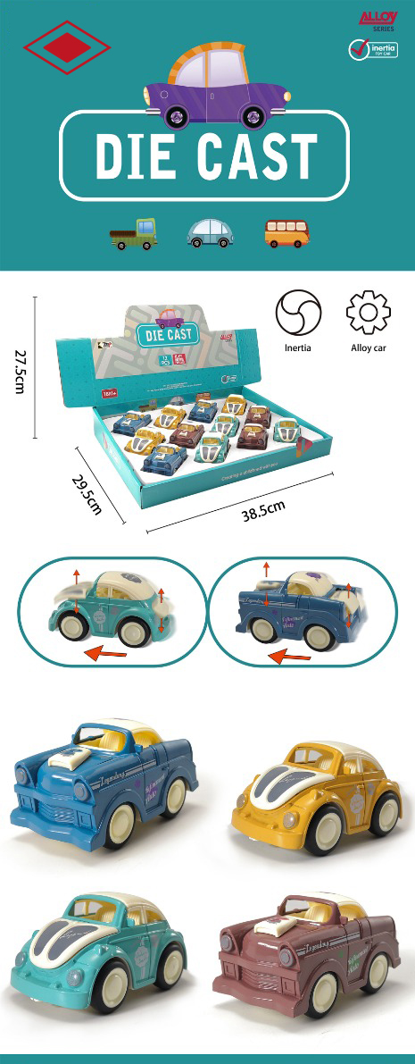 EXP.12 COCHES FRICCION 6 MODELOS CORTOS